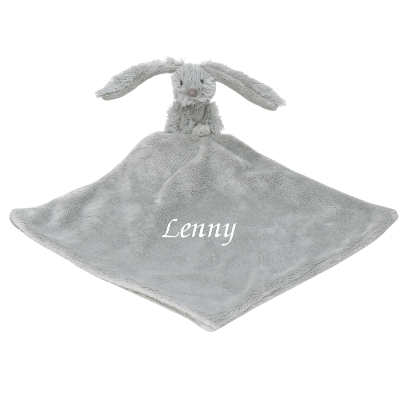  - richie the rabbit - plush with comforter grey 40 cm 